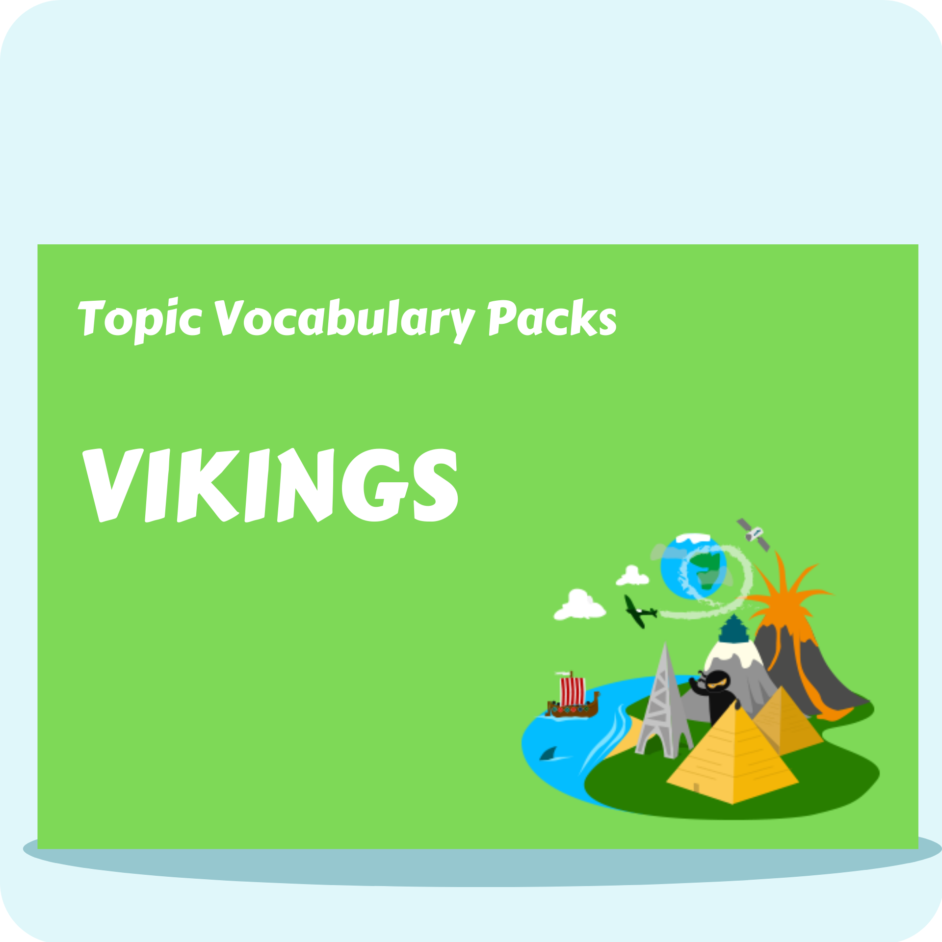 Vikings Topic Vocabulary Pack