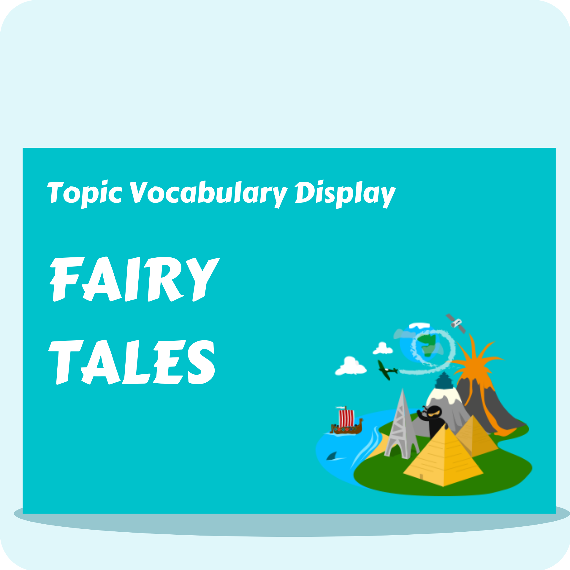 Fairy Tales Vocabulary Display Pack