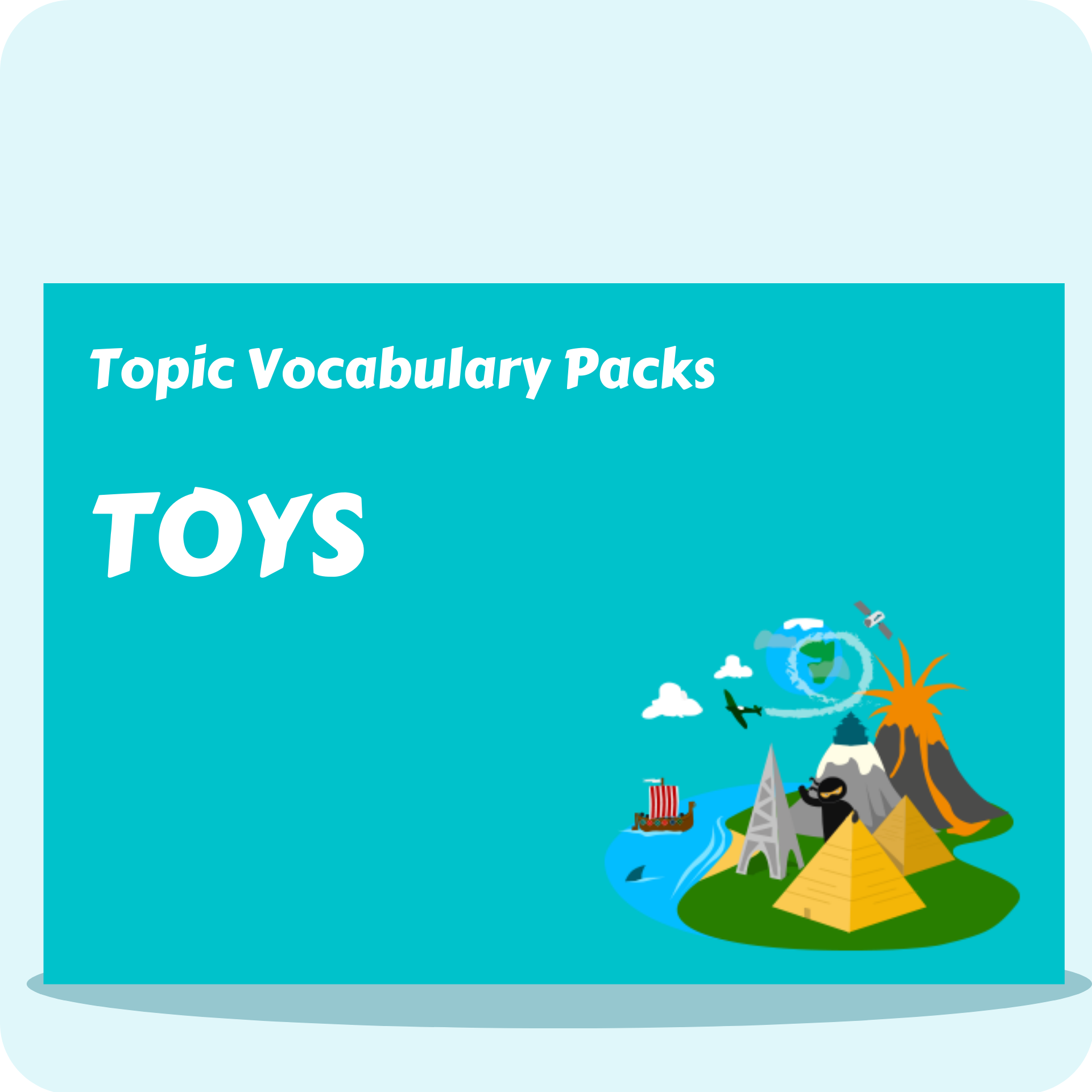 Toys Topic Vocabulary Pack