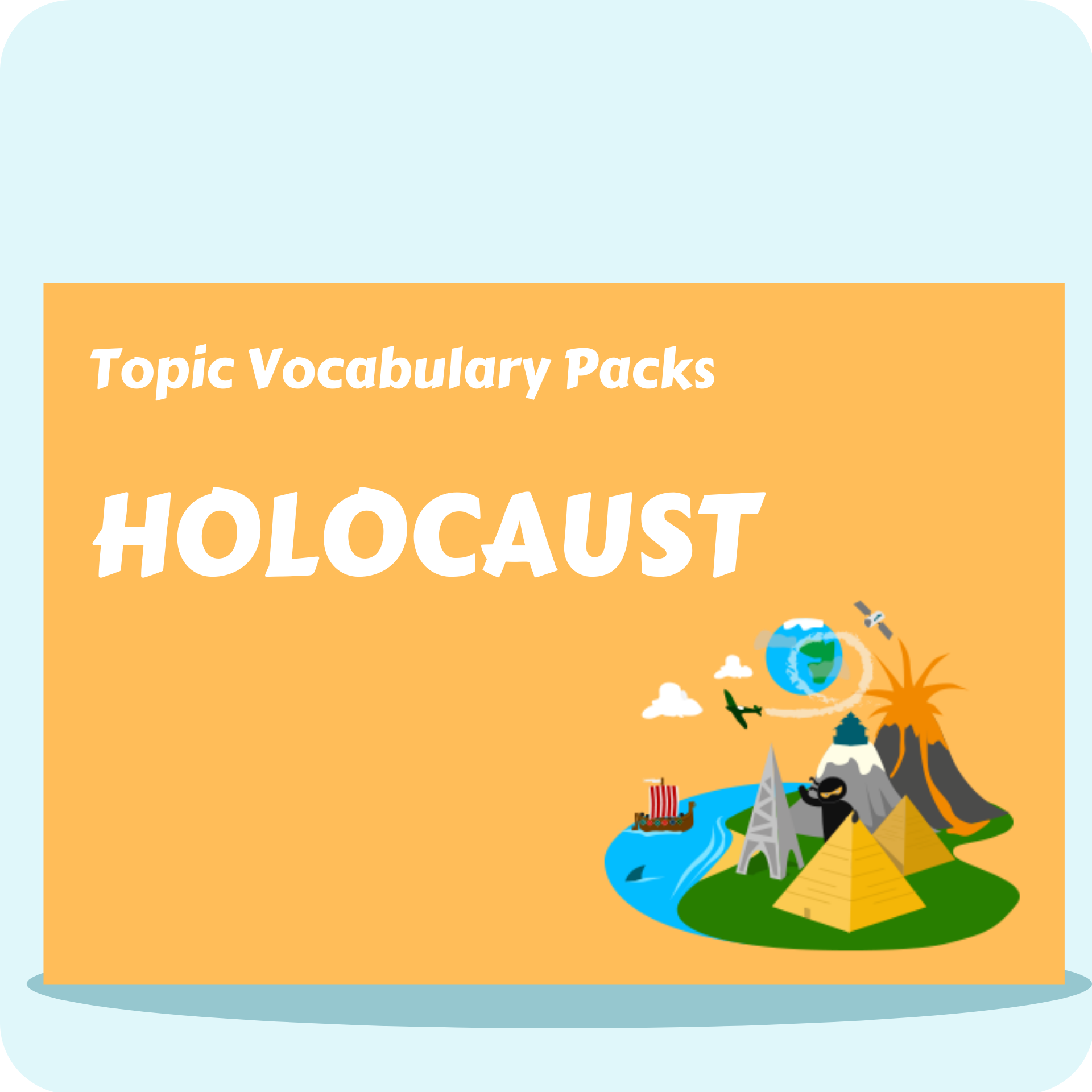 Holocaust Topic Vocabulary Pack