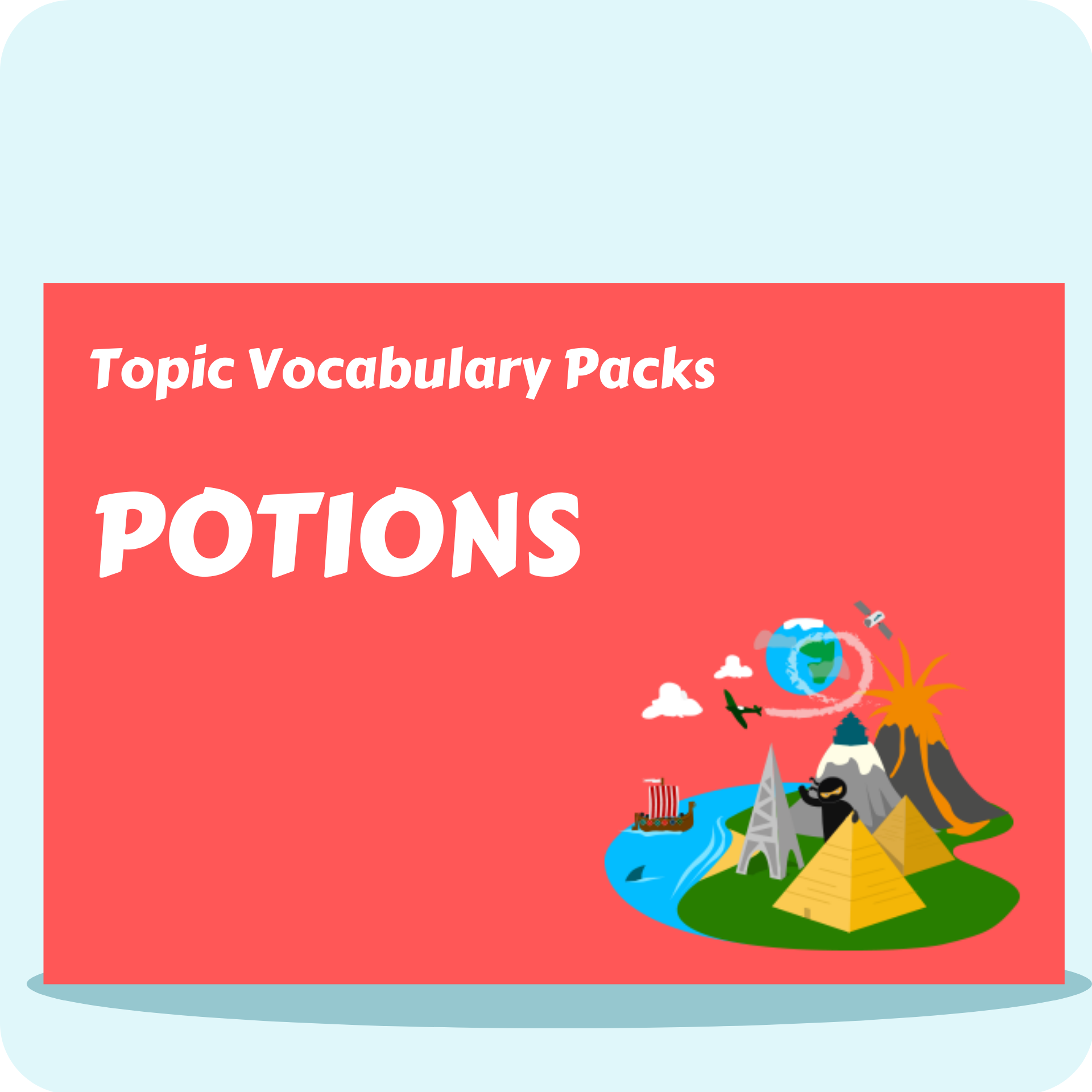 Potions Topic Vocabulary Pack