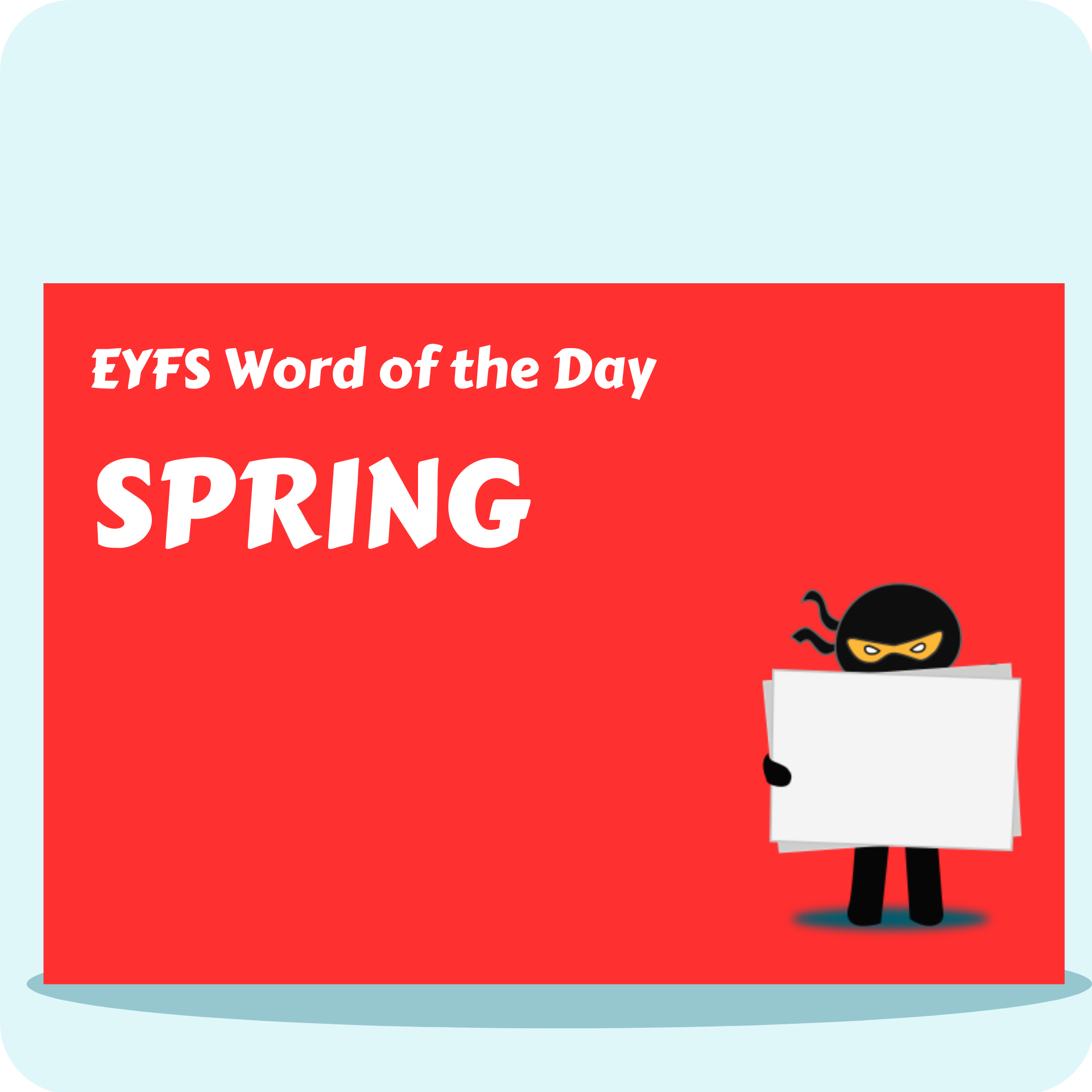 EYFS Word of the Day - Spring