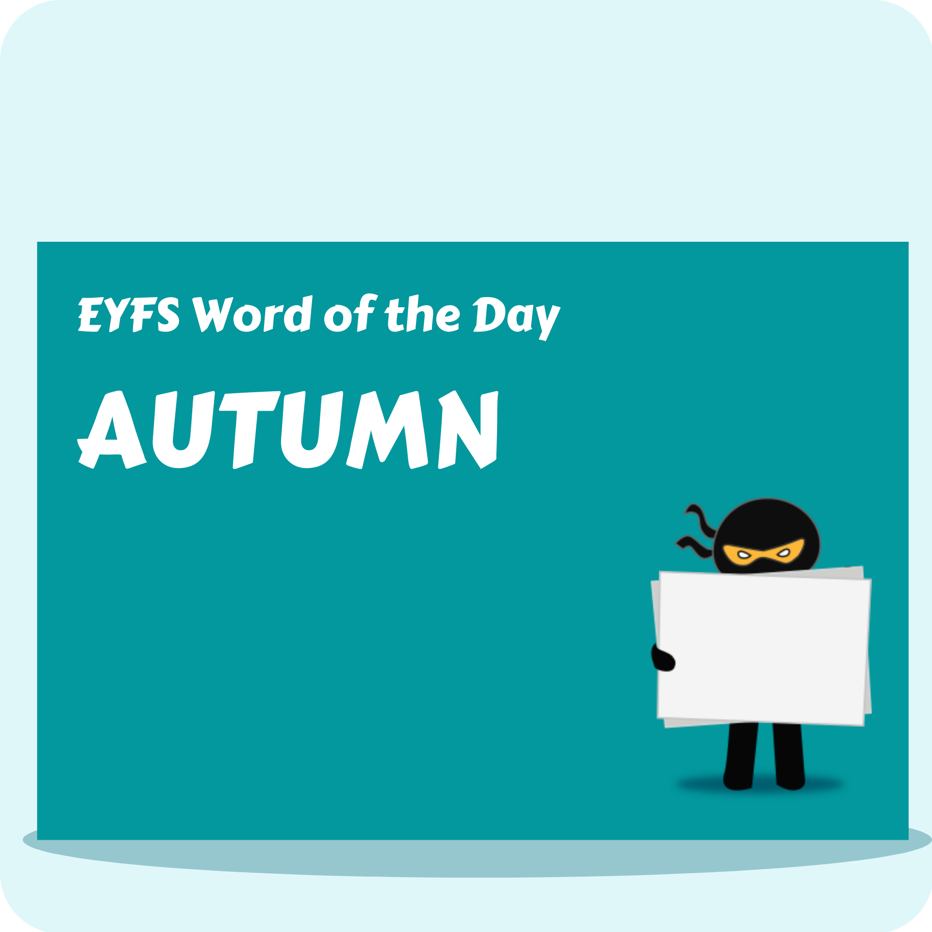 EYFS Word of the Day - Autumn