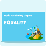 Equality Vocabulary Display Pack