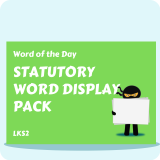 LKS2 Statutory Word Display Pack