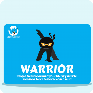 Warrior Printable Stickers