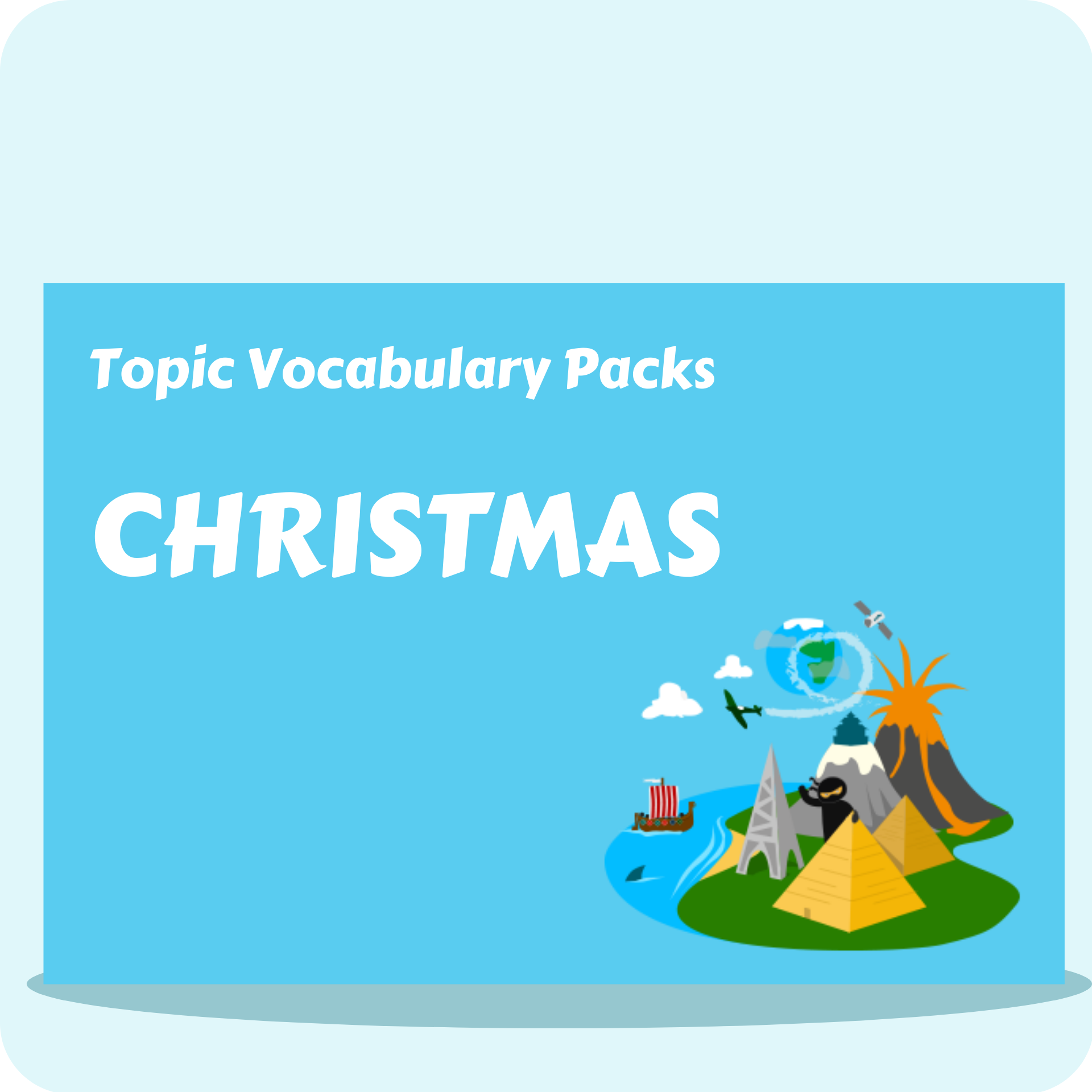 Christmas Topic Vocabulary Pack