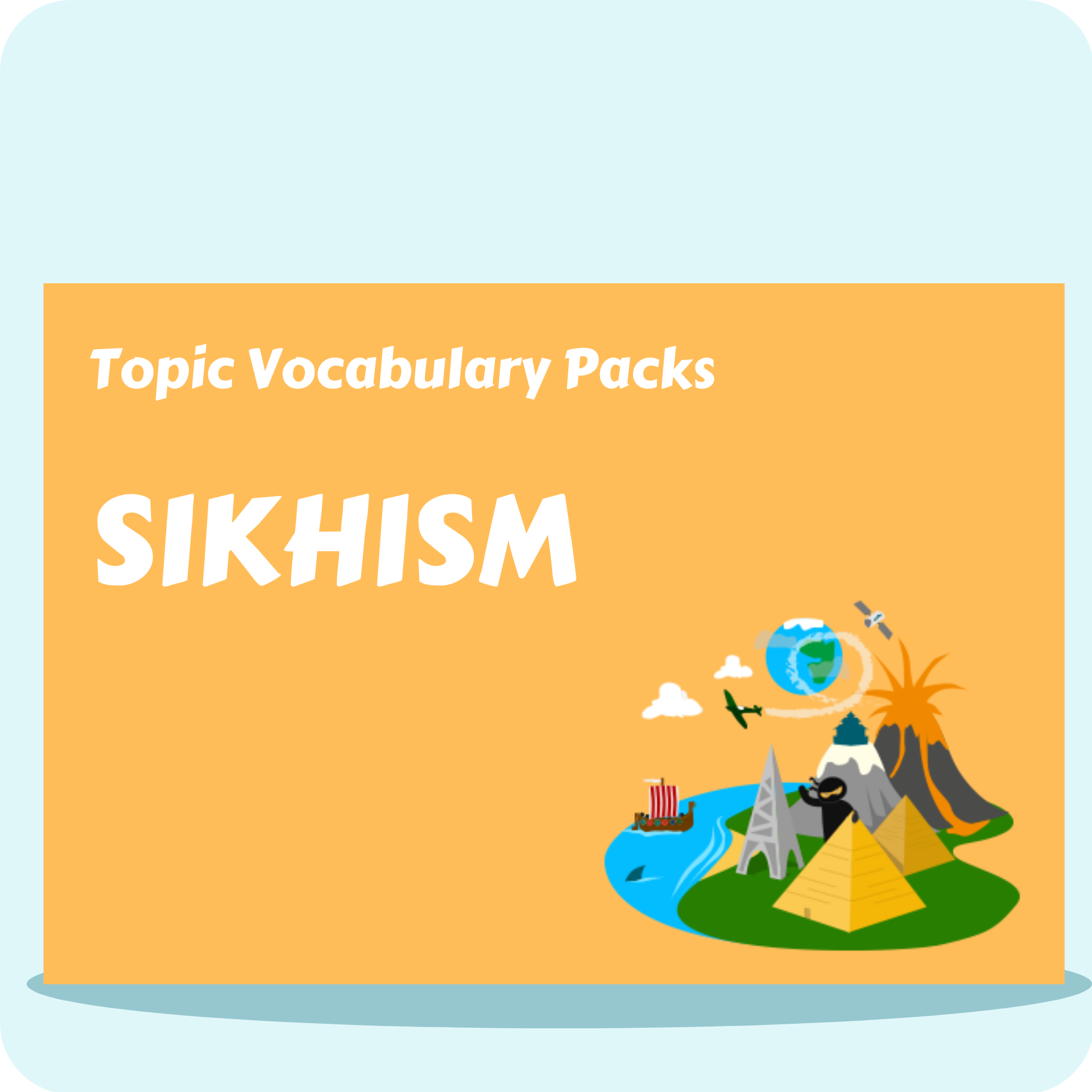 Sikhism Topic Vocabulary Pack