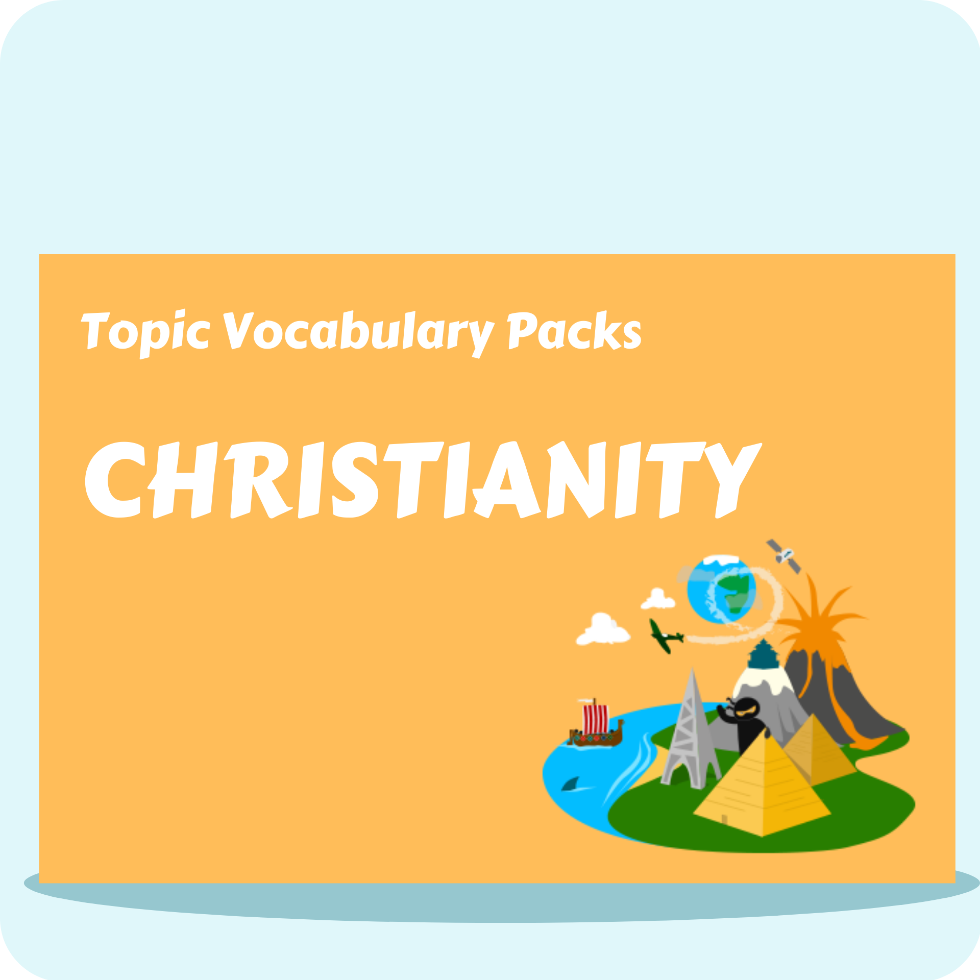 Christianity Topic Vocabulary Pack