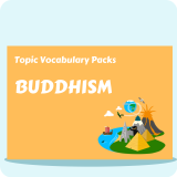 Buddhism Topic Vocabulary Pack