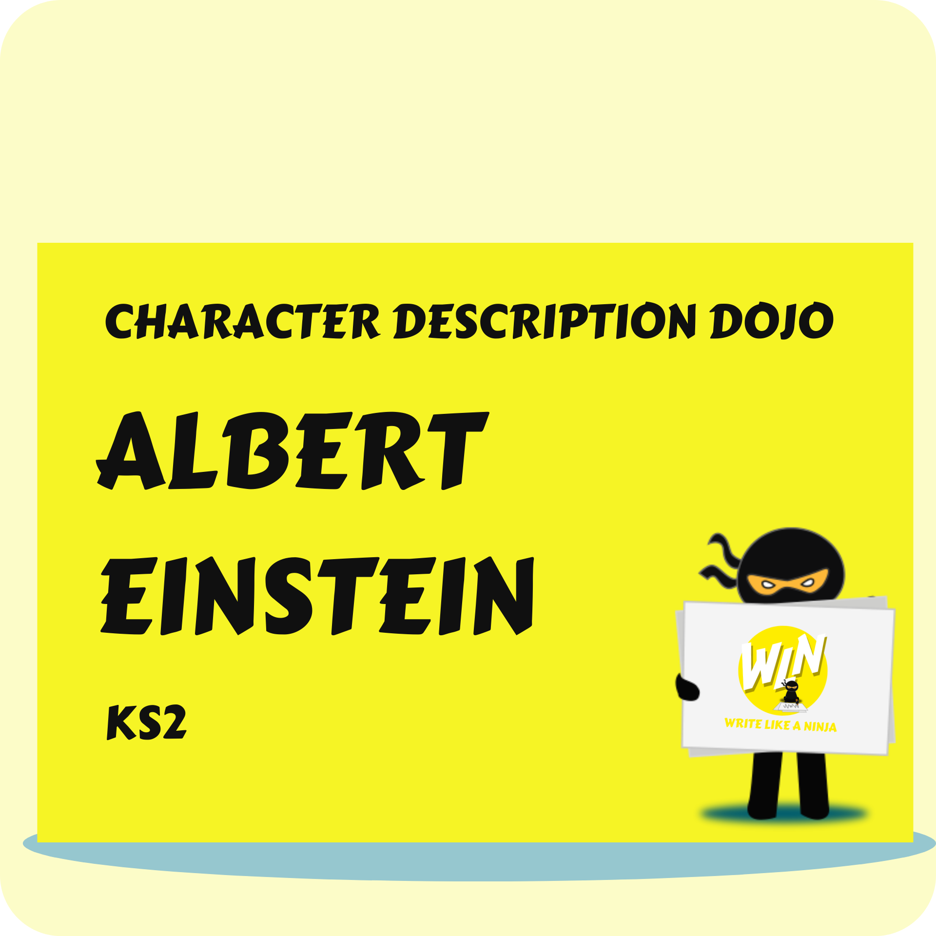 Albert Einstein - Character Description Dojo KS2