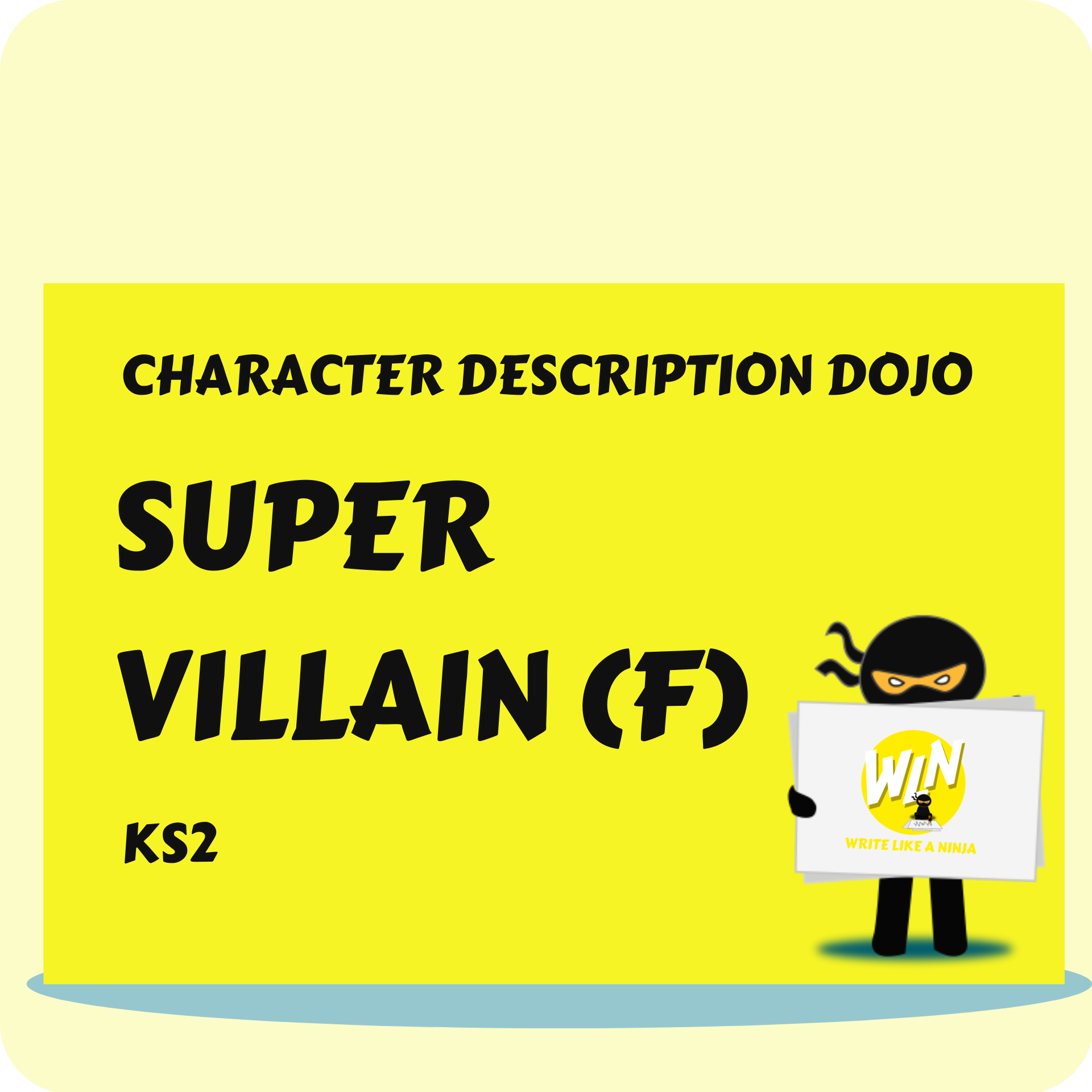 Super Villain Female - Character Description Dojo KS2