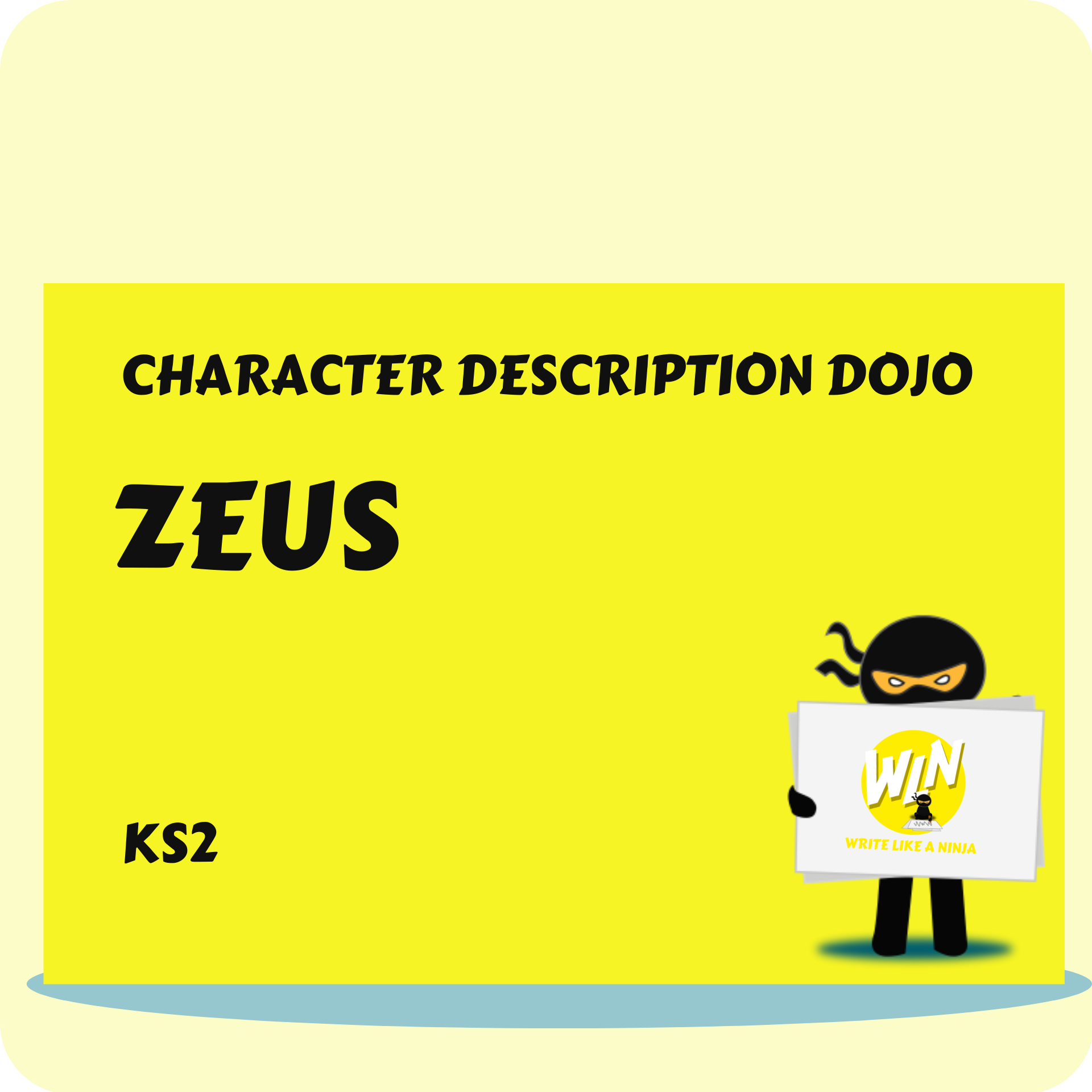Zeus - Character Description Dojo KS2