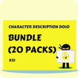Bundle (20 Pack) Character Description Dojo KS1