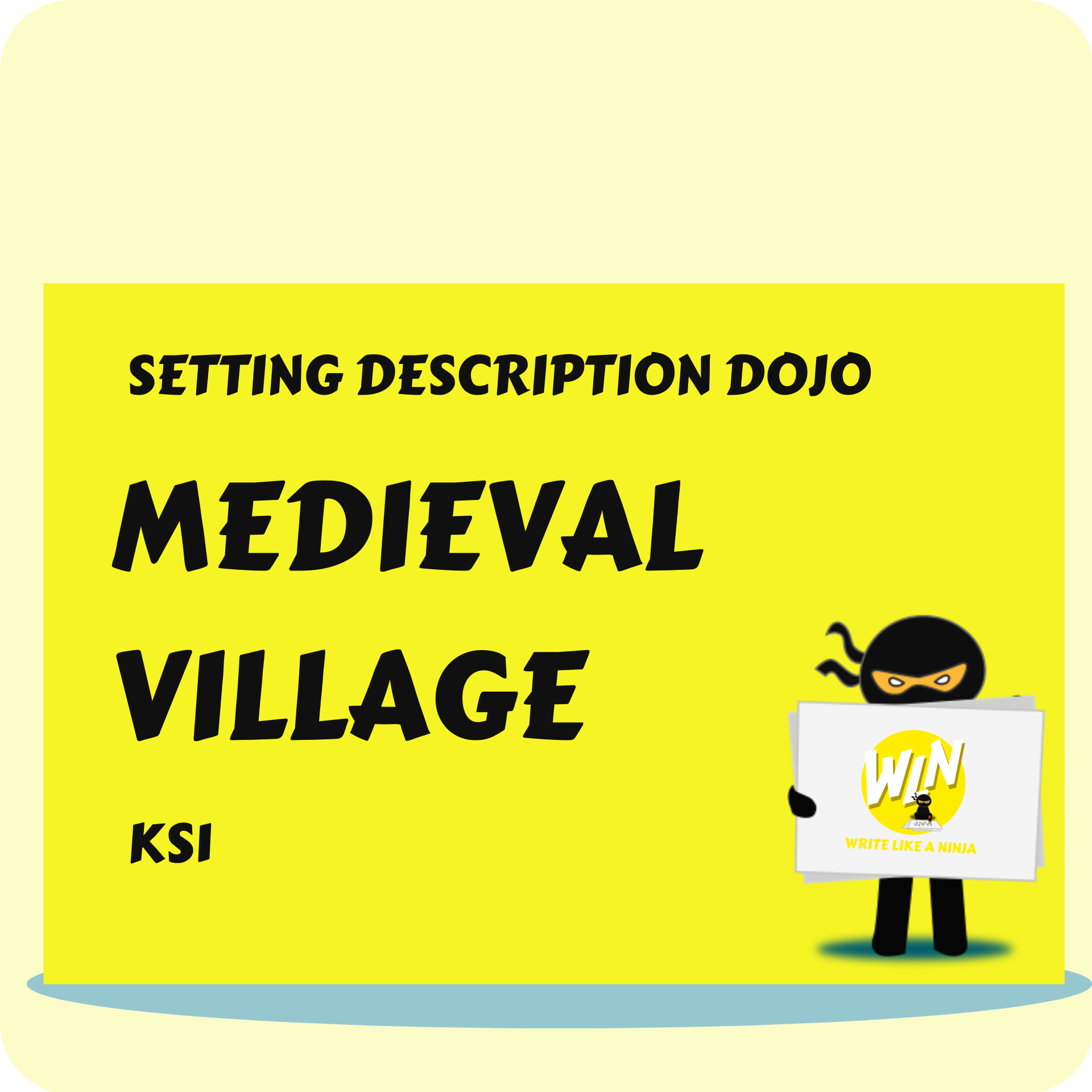 Medieval Village - Setting Description Dojo KS1