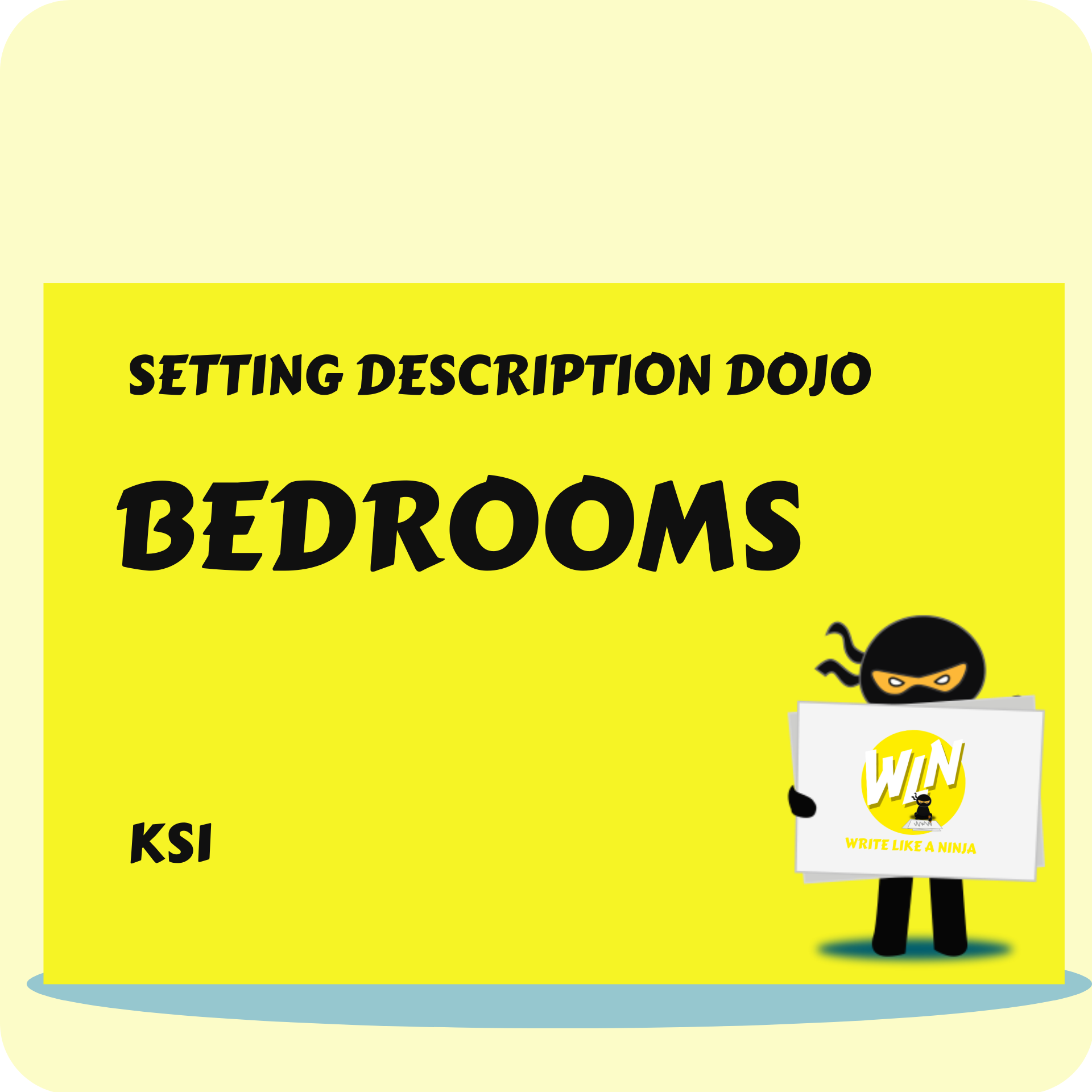 Bedrooms - Setting Description Dojo KS1