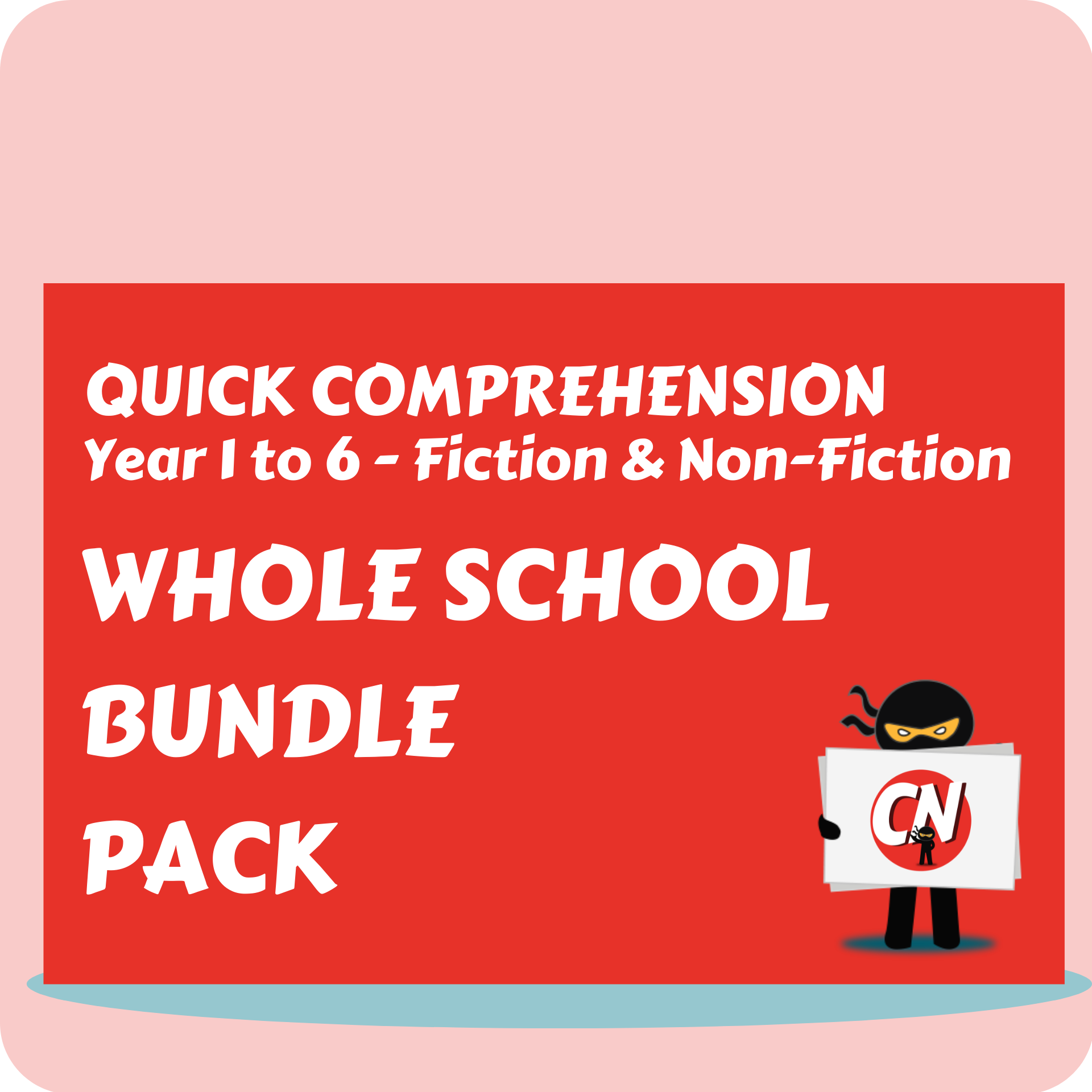 Quick Comprehension - Whole School Bundle - F & Non-F (440 Pack)