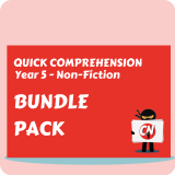 Quick Comprehension - Year 5 Bundle - Non-Fiction (30 Pack)
