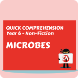 Quick Comprehension - Year 6 - Non-Fiction - Microbes