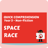 Quick Comprehension - Year 5 - Non-Fiction - Space Race