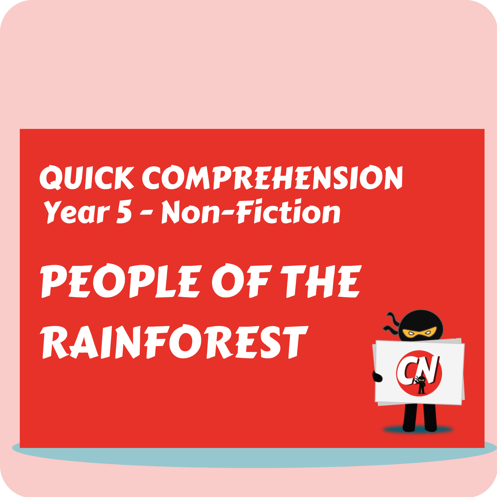 Quick Comprehension - Year 5 - Non-Fiction - Perserverance