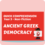 Quick Comprehension - Year 5 - Non-Fiction - Anc. Greek Democracy