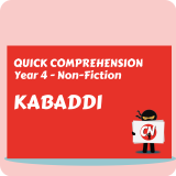 Quick Comprehension - Year 4 - Non-Fiction - Kabaddi