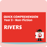 Quick Comprehension - Year 3 - Non-Fiction - Rivers