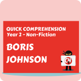Quick Comprehension - Year 2 - Non-Fiction - Boris Johnson