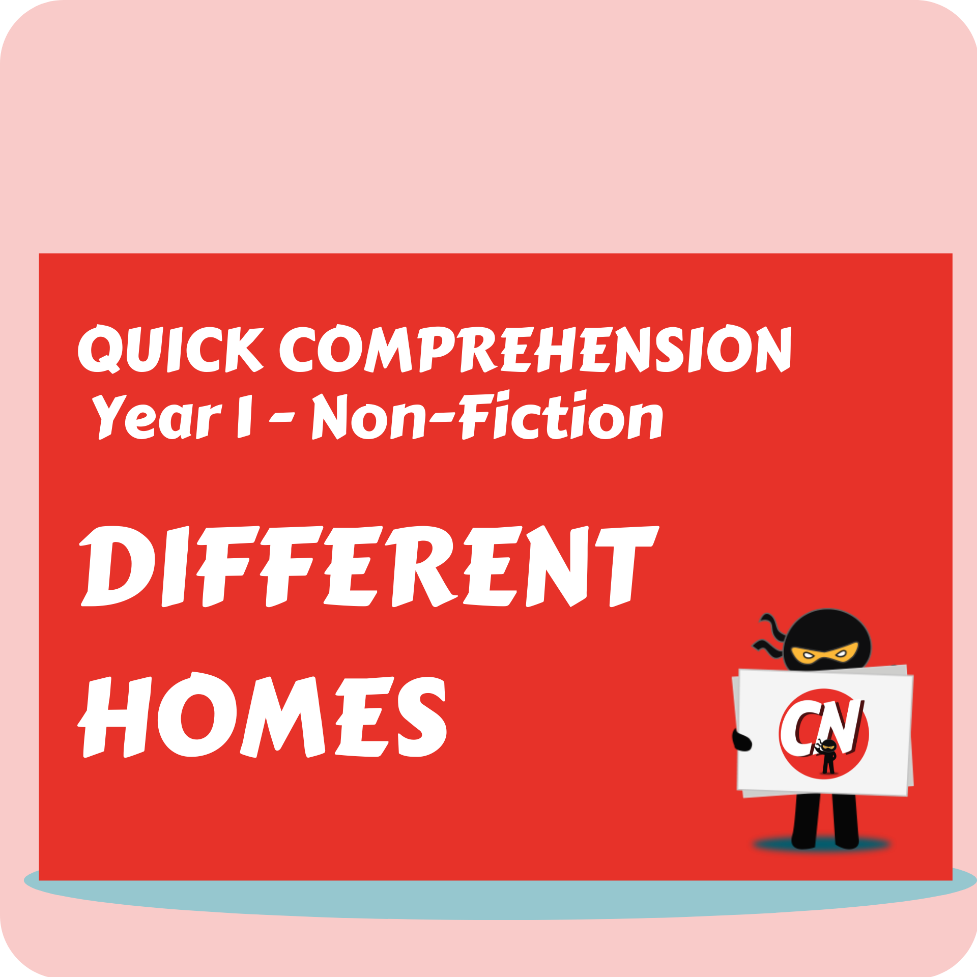 Quick Comprehension - Year 1 - Non-Fiction - Different Homes