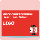 Quick Comprehension - Year 1 - Non-Fiction - Lego