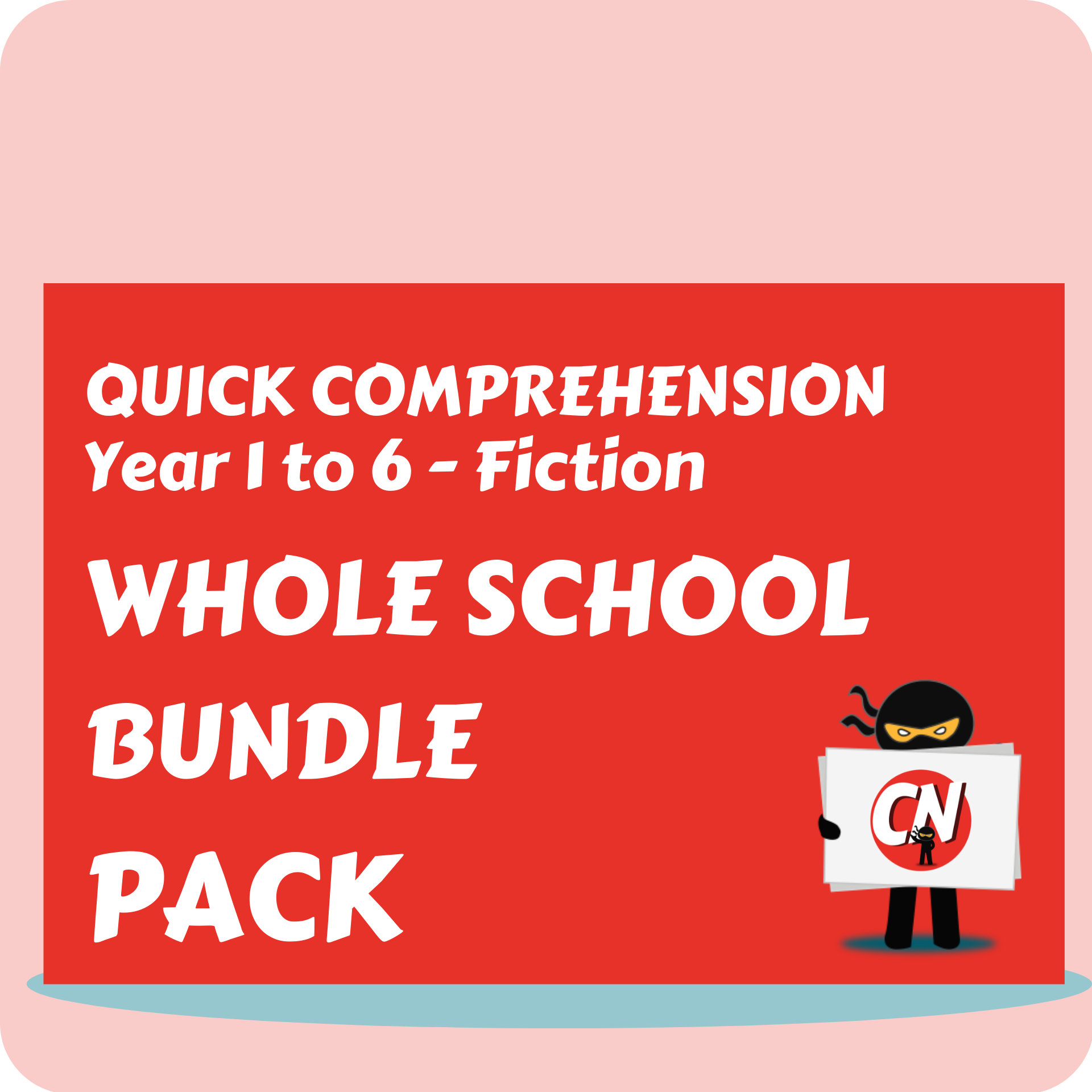 Quick Comprehension - Year 1 to 6 Bundle - Fiction (300 Pack)