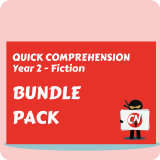 Quick Comprehension - Year 2 Bundle - Fiction (50 Pack)