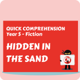 Quick Comprehension - Year 5 - Fiction - Hidden in the Sand