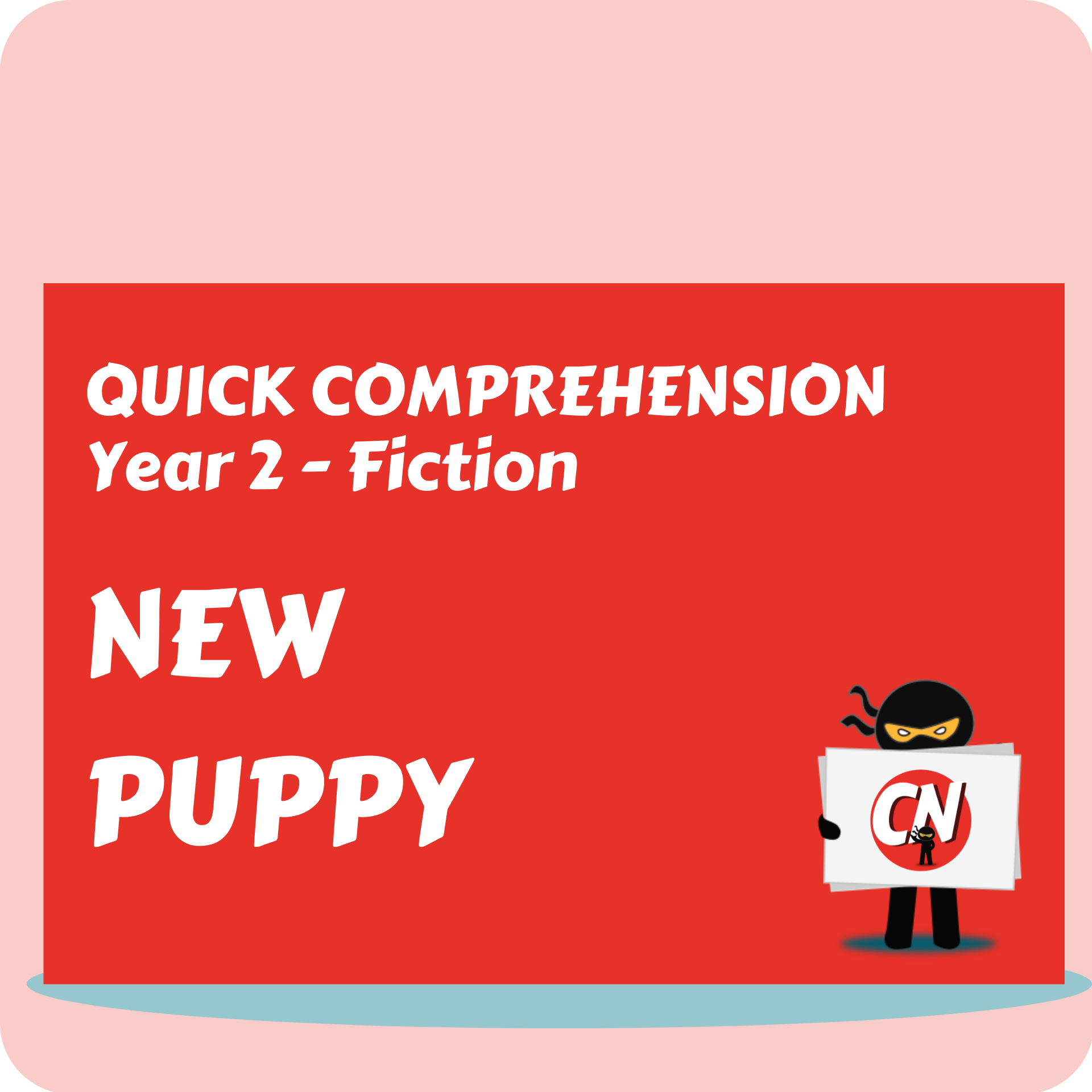 Quick Comprehension - Year 2 - Fiction - New Puppy