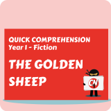 Quick Comprehension - Year 1 - Fiction - The Golden Sheep