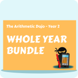 The Arithmetic Dojo Year 2 - Whole Year Bundle