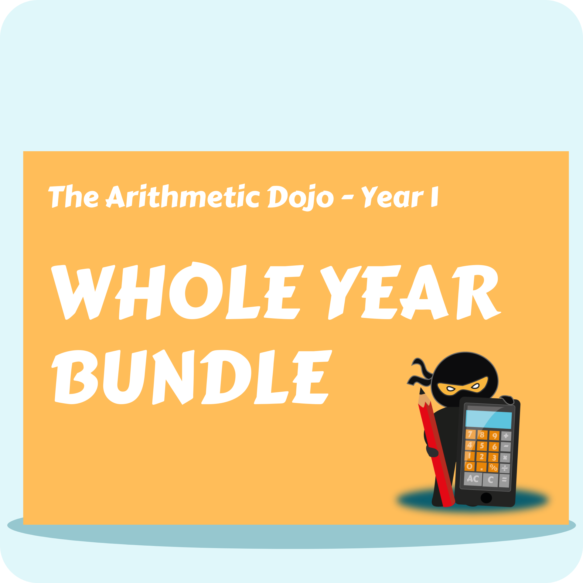 The Arithmetic Dojo Year 1 - Whole Year Bundle