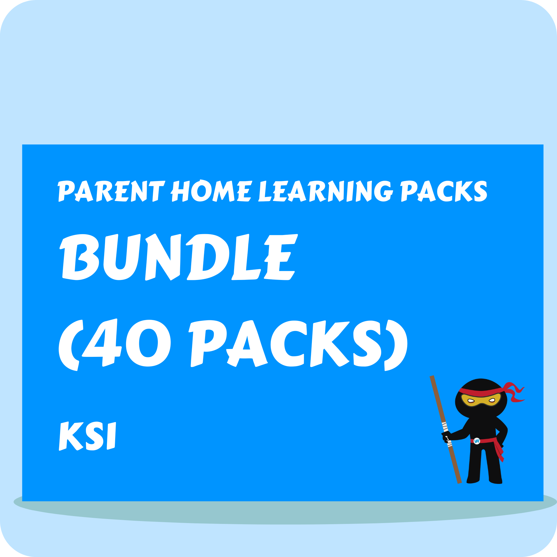 KS1 Bundle - Parent Home Learning Pack (40 Packs)
