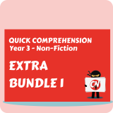 Quick Comprehension - Year 3 Extra Bundle 1 - Non-Fic (10 Pack)