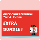 Quick Comprehension - Year 4 Extra Bundle 1 - Fiction (10 Pack)