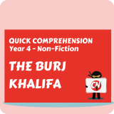 Quick Comprehension - Year 4 - Non-Fiction - The Burj Khalifa