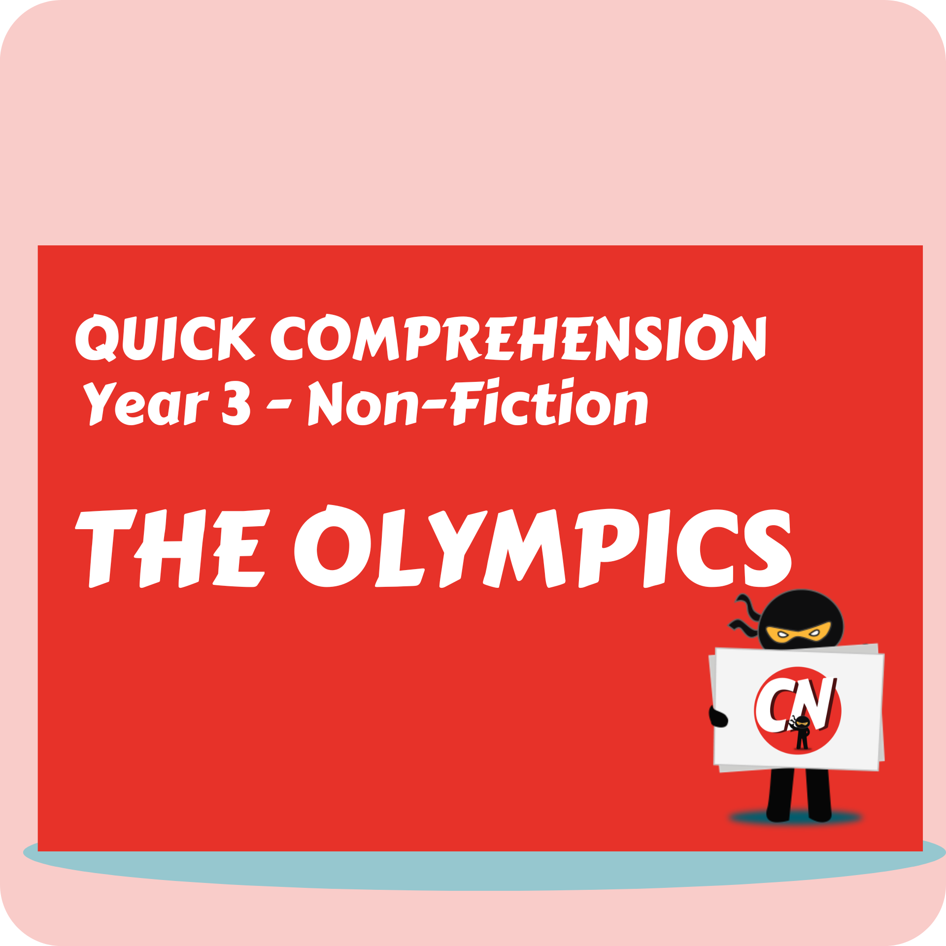 Quick Comprehension - Year 3 - Non-Fiction - The Olympics
