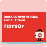 Quick Comprehension - Year 2 - Fiction - Tidyboy