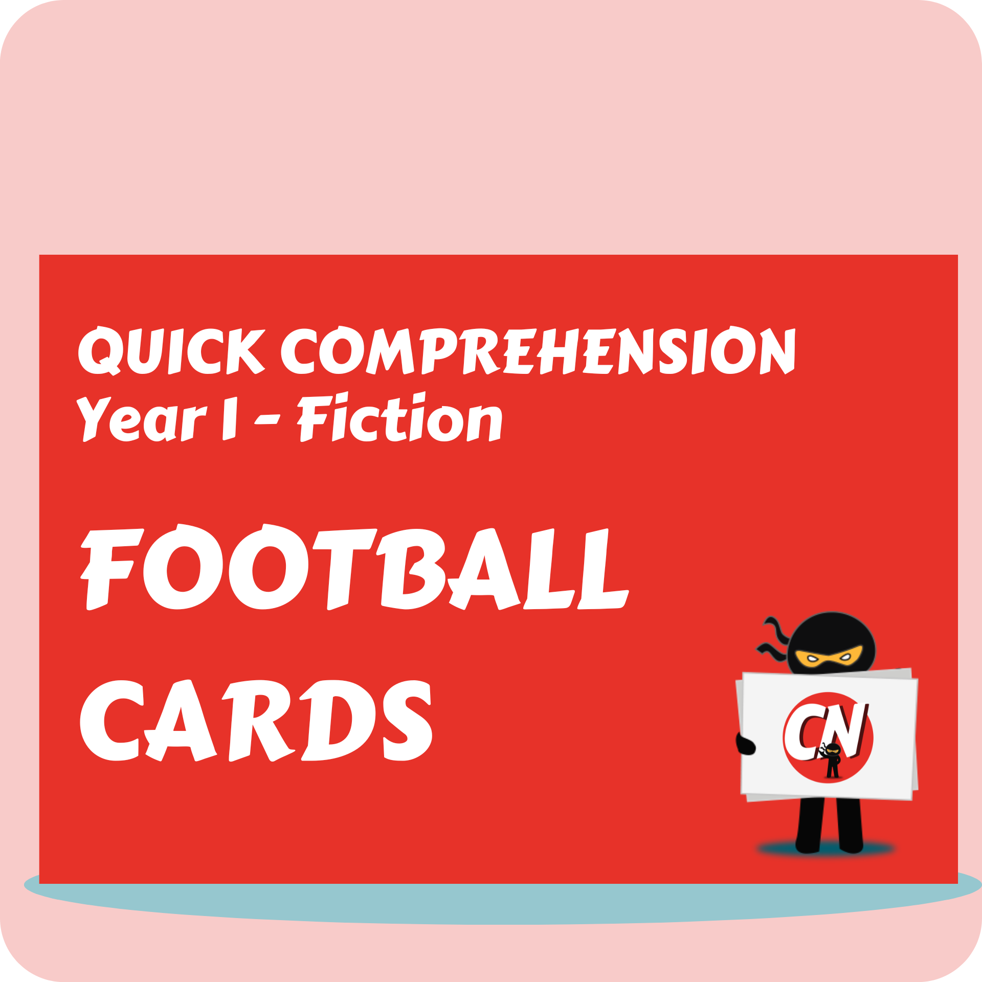 Quick Comprehension - Year 1 - Fiction - Football Cards