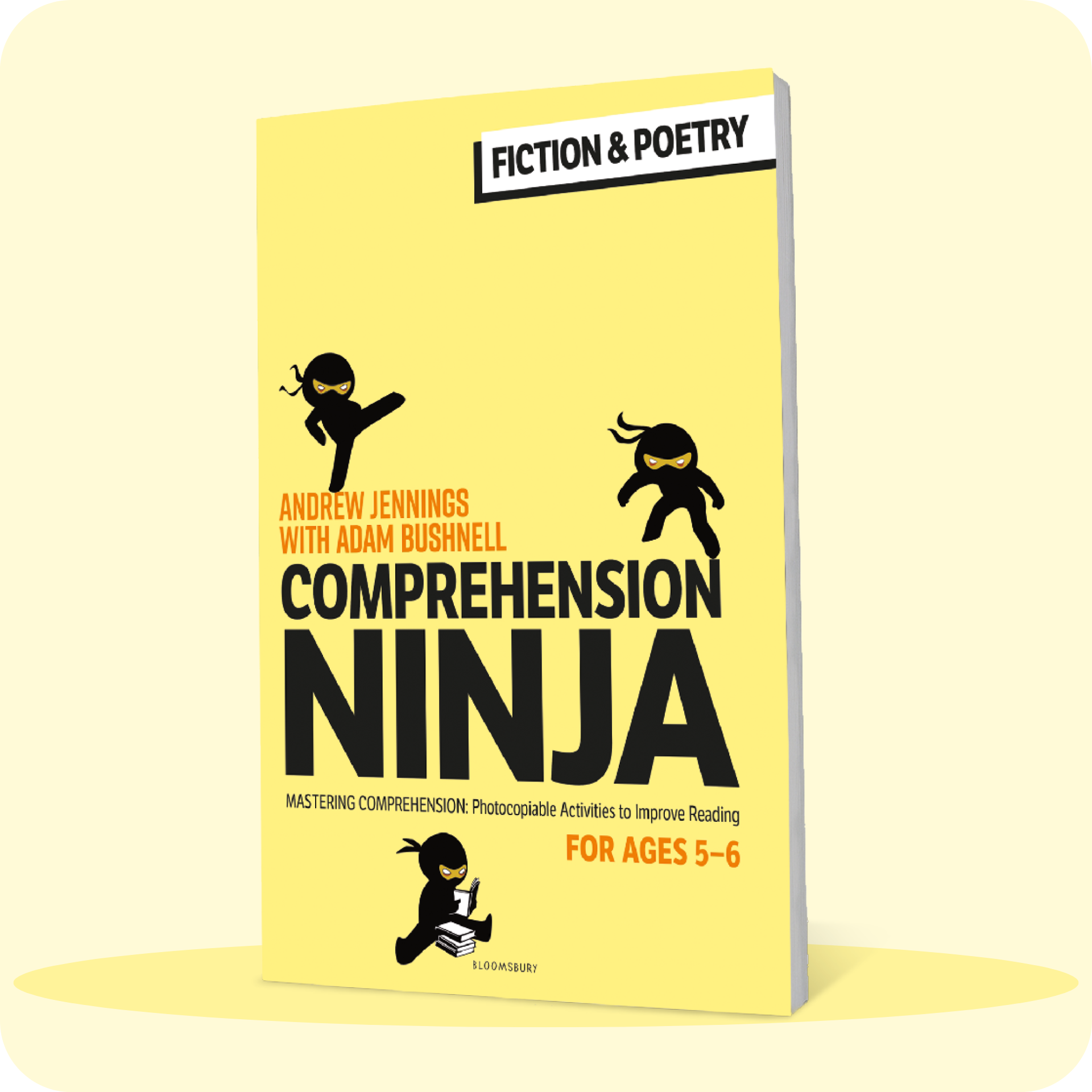 Comprehension Ninja Book: Fiction & Poetry - Year 1 (Age 5-6)