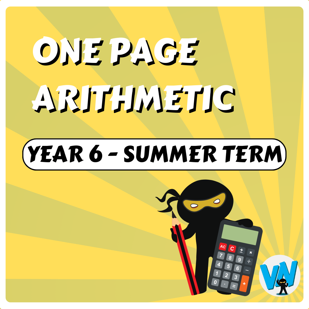 One Page Arithmetic - Year 6 - Summer Term