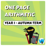 One Page Arithmetic - Year 1 - Autumn Term