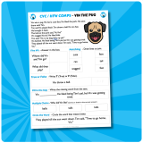 Vin the Pug - CVC / HFW QC