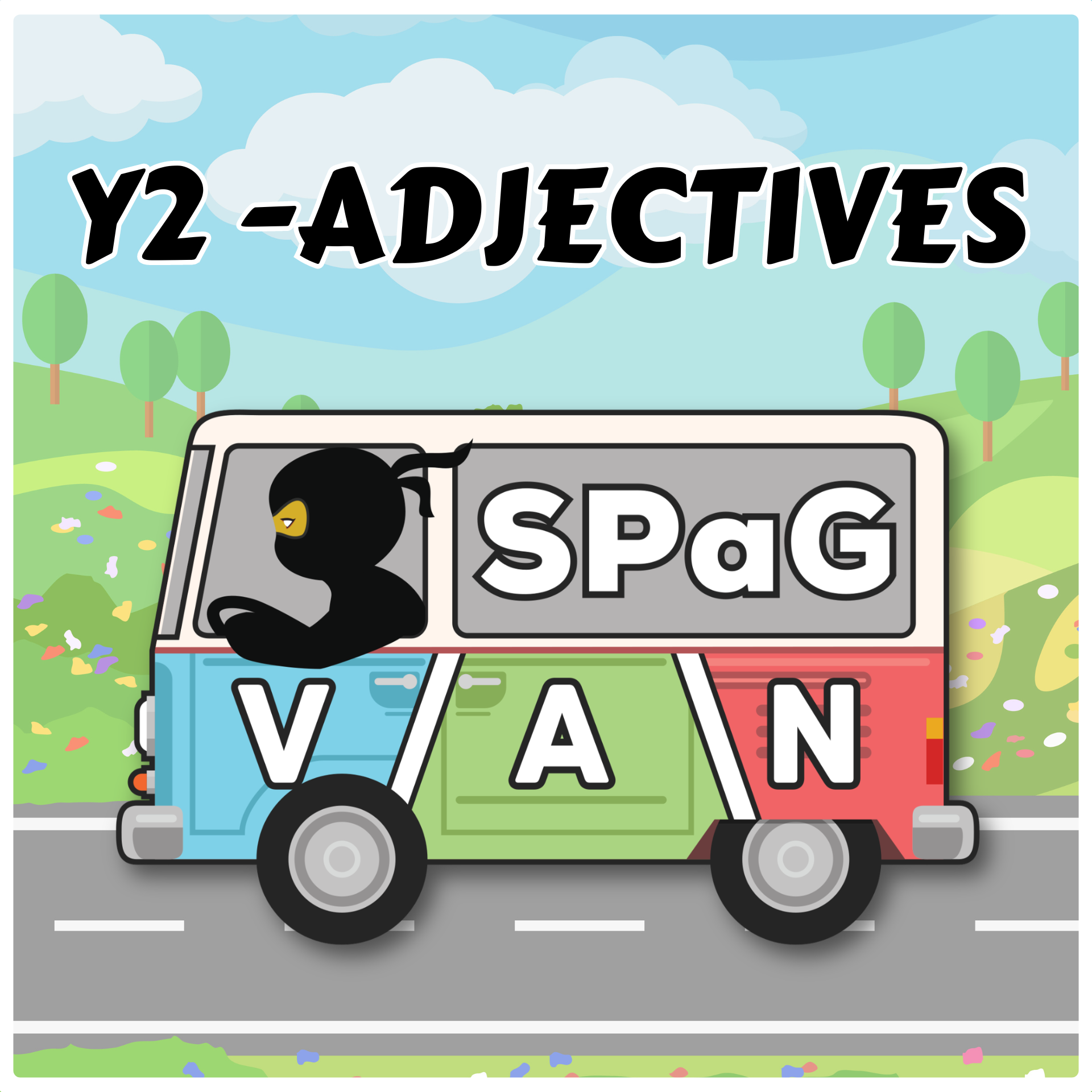 SPaG VAN - Year 2 - Adjectives